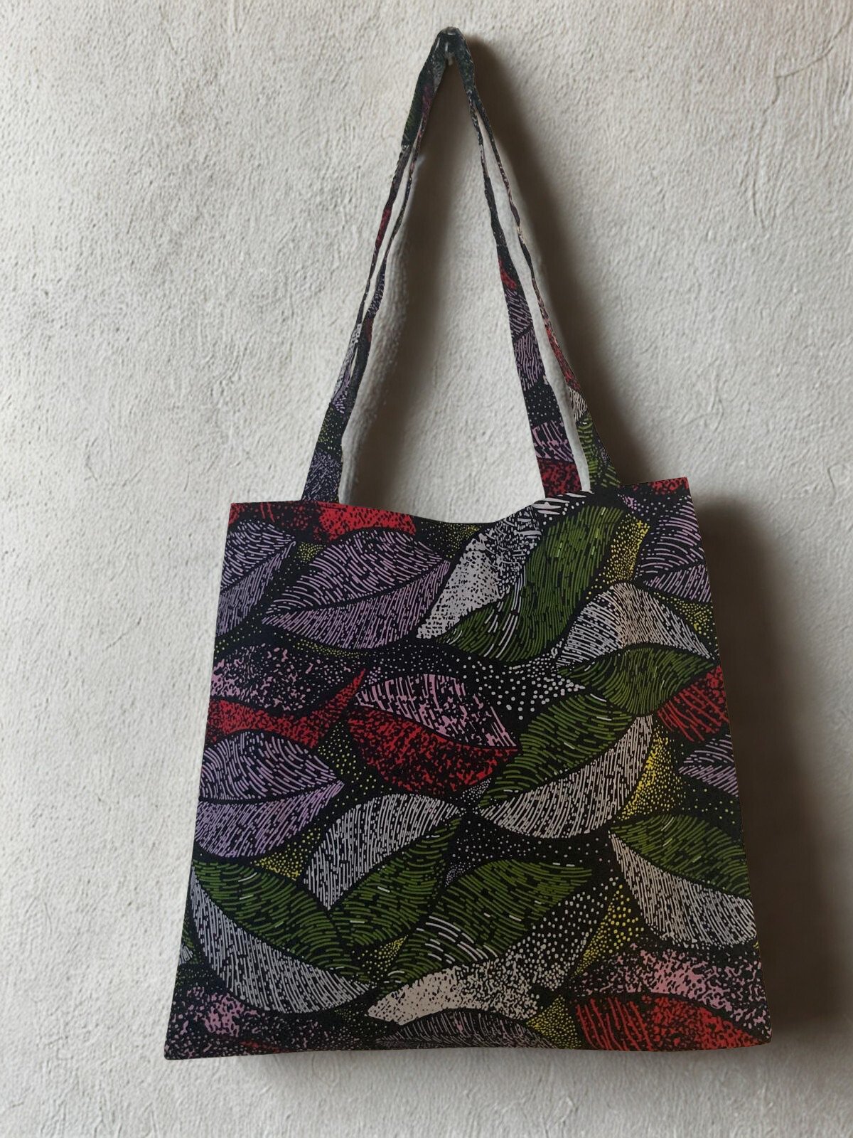 Borsa da Spesa in Tessuto Stampato – Tote Artigianale dall’Italia