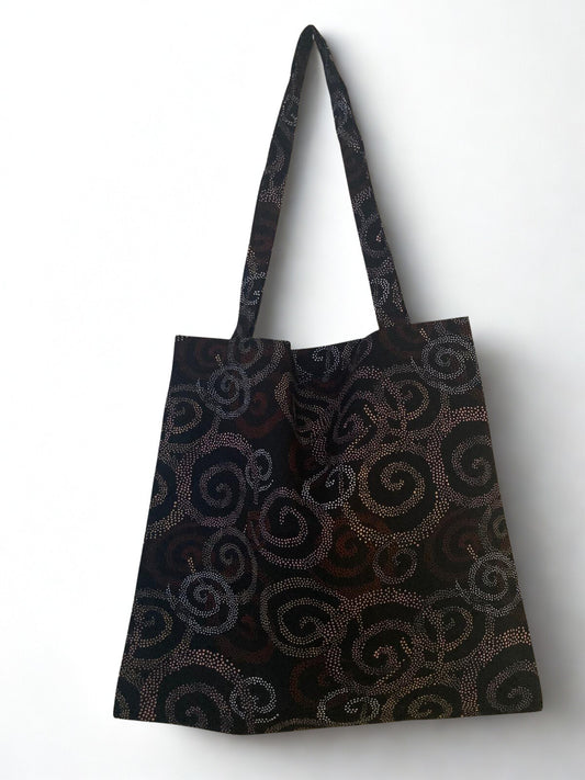 Borsa da Spesa in Tessuto Stampato – Tote Artigianale dall’Italia